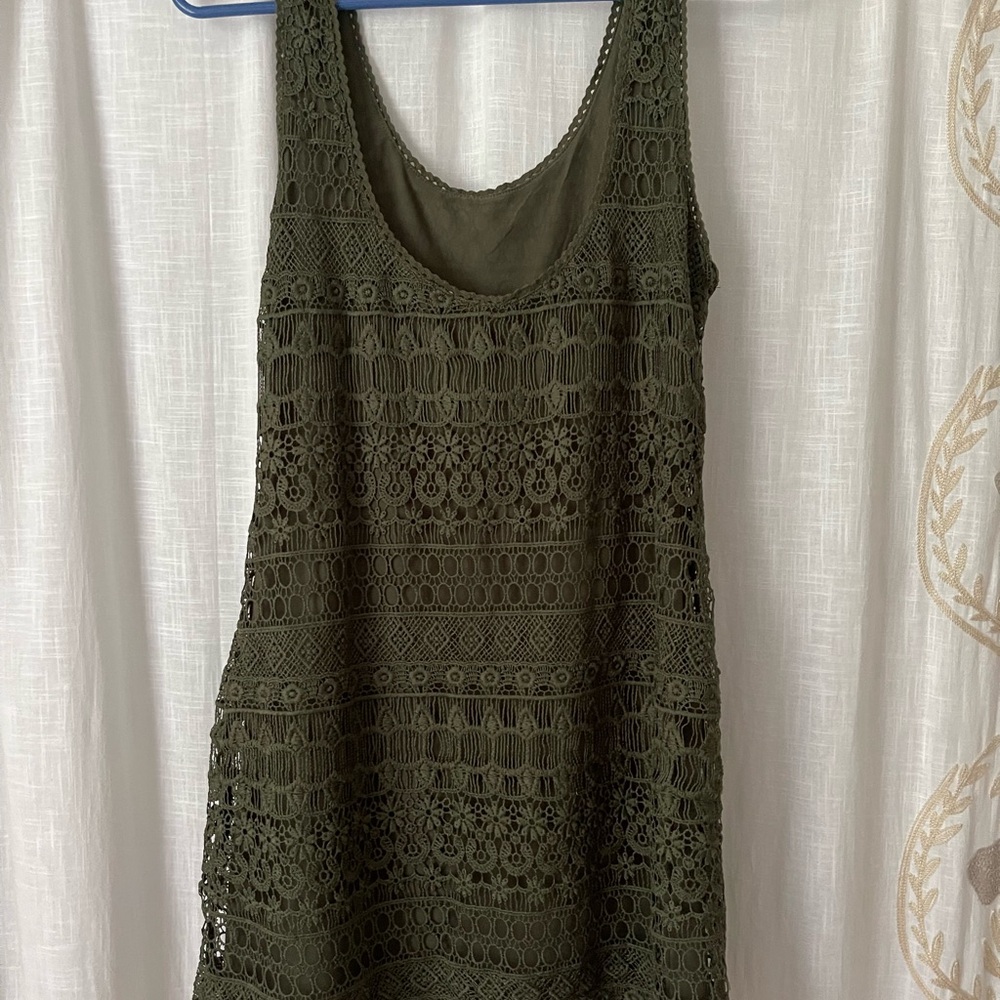 Crochet Mini Dress